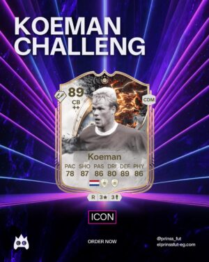 Prinssfut card challeng Icon Koeman