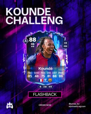 Prinssfut card challengs Flashback j4